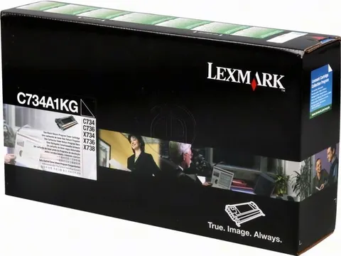 Toner C734A1KG Lexmark C734 Noir