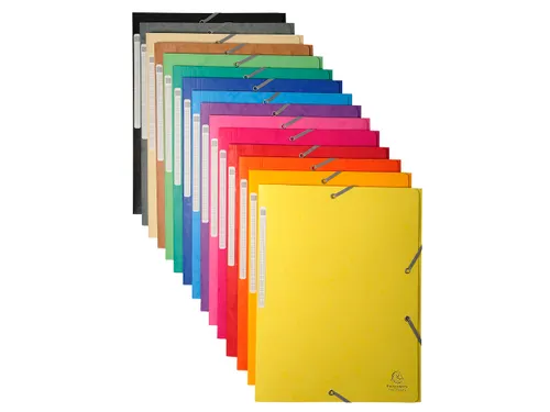 Elastomap Maxi capacity glanskarton 425gm² A4 Assorti
