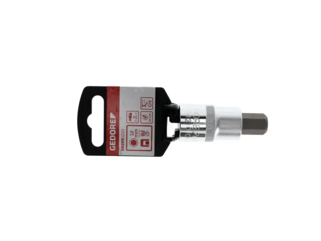 GEDORE RED R62551210 Schroevendraaierbit 1/2 inch 12mm lengte 55mm