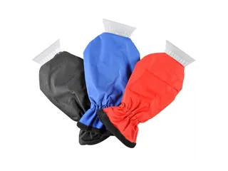 IJskrabber ProPlus met fleece handschoen assorti - 2