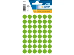 HERMA 1868 Multipurpose etiketten Rond 13mm Fluor Groen 240 stuks