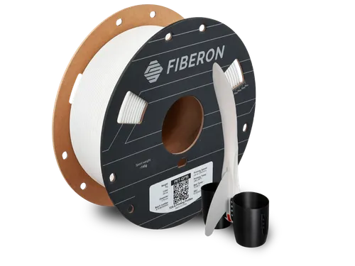 PET-GF15 1,75mm Wit 0,5kg Fiberon Filament