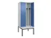 locker voor scheiding van kleding,HxBxD 2120x800x815mm,2vak