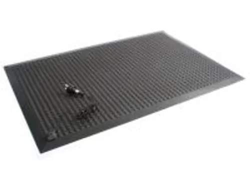 werkplek-vloerbedekking,mat,LxB 1500x900mm,PVC,ruitprofiel