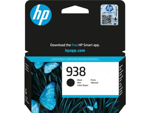HP 938 originele zwarte inktcartridge 4S6X8PE