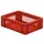 Euronorm-Stapelbak 10l H X L X B 120x400x300mm Rood