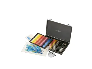 Aquarelpotlood Albrecht Durer Houten Koffer A 48 Stuks - 12