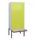locker met bank,HxBxD 1950x800x815mm,2vak,vak B 400mm,cil.-slot