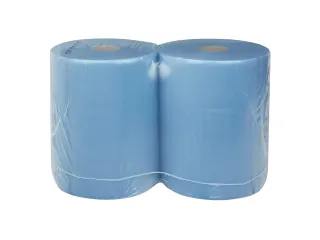 Poetspapier 108650 Euro perforatie Cellulose Blauw 3-Laags - 1