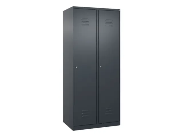 locker voor scheiding van kleding,HxBxD 1850x800x500mm,2vak