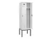 locker voor scheiding van kleding,HxBxD 2120x600x500mm,2vak