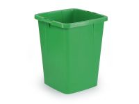 Vierkante Afvalbak Durabin 90 Liter Groen