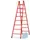 Ladder Met Sporten Bomen/sporten Glasvezel Boom L 2 44M 2X8Sporten