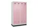 locker voor scheiding van kleding,HxBxD 1950x1200x500mm,4vak