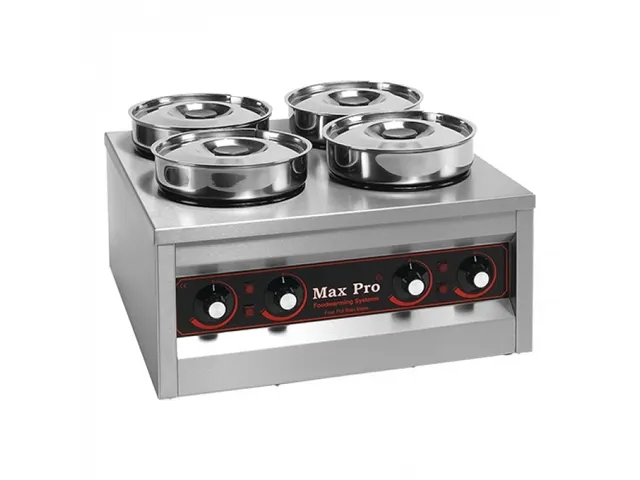 Foodwarmer MAXPRO 4 potten