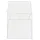 Vierkante envelop Strip 170x170mm Rives Shetland 171µm Extra wit