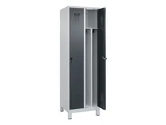 locker voor scheiding van kleding,HxBxD 1950x600x500mm,2vak