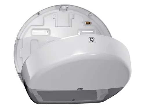 Tork 554000 T1 Jumbo Toiletpapier Dispenser Elevation Wit