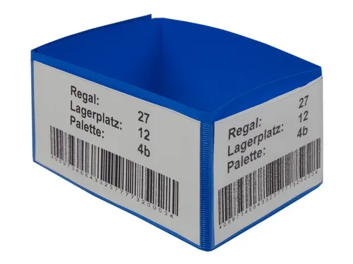 Etikethouders Voor Pallets,Kunststof,Blauw,Insteekhoezen Alle Zijden