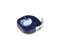 tapecassette Kangaro Dymo S0721610/91201 zwart op wit 12mmx4m