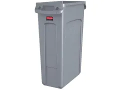 Rubbermaid afvalcontainer Slim Jim 87 liter grijs