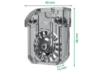 Golfmes voor rolsnijmachine Leitz Precision Office A4+ en A3 2 stuks - 3