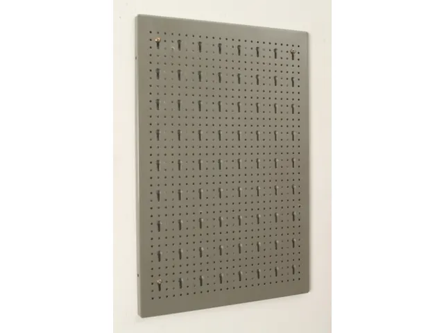 plaque de rangement perforée élément mural panneaux Hxl 595x400mm