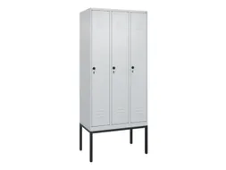 locker voor scheiding van kleding,HxBxD 2120x900x500mm,3vak