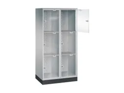 grootvolume-lockersysteem,HxBxD 1750x820x500mm,2x3vakken,cil.-slot