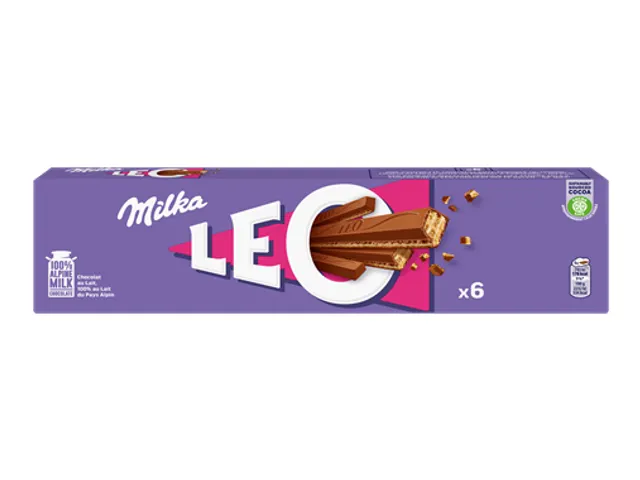 Milka Leo Melk chocoladerepen van 33gram