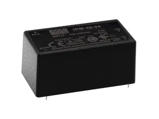 Mean Well - Voeding - 1 Uitgang - 20 W - Ingekapseld - 24 V - 1