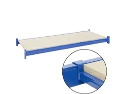 houten vloer,v. palletstelling,BxD 2700x800mm,dikte 38mm,vakl. 2200kg