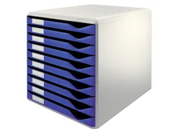 Ladenbox Leitz 5281 10 Laden Blauw