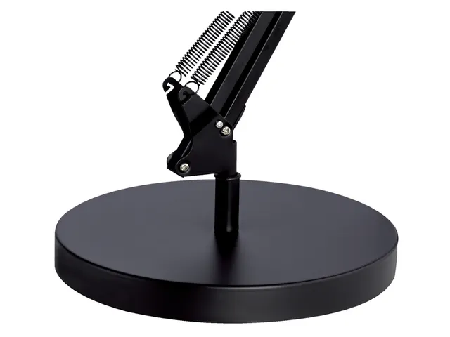 Bureaulamp Unilux Success 80 LED met klem en voet Zwart