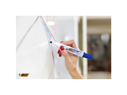Viltstift Bic Velleda 1701 whiteboard rond large blauw
