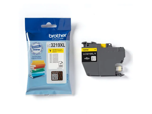 Inktcartridge Brother LC-3219XLY geel HC