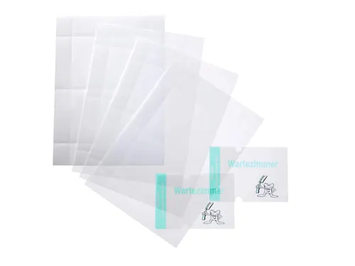 Navulfolie voor CRYSTAL SIGN 148x105 mm