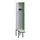 locker met bank,HxBxD 2120x300x815mm,1vak,vak B 300mm,draaigrendel