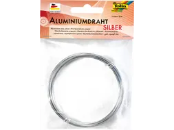 Aluminiumdraad Folia 1mmx5m zilver