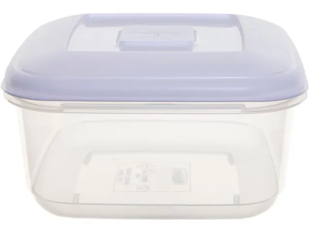 Vershouddoos Met Deksel Vierkant 1,6 Liter Wit