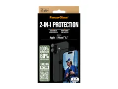 PanzerGlass 2-in-1 Bundle iPhone 16, Apple, Apple - iPhone 16, Drog