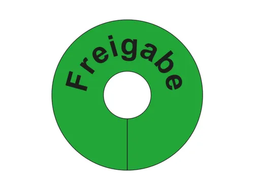 signaalring,v. gaasbox,"Vrijgave",v. opsteken,PVC,groen
