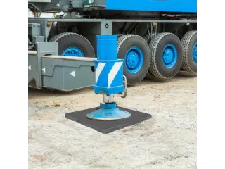 kraanonderstel,HxLxB 4x400x400mm,PE,met profiel - 2