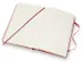 Notitieboek Moleskine large 130x210mm lijn hard cover scarlet red