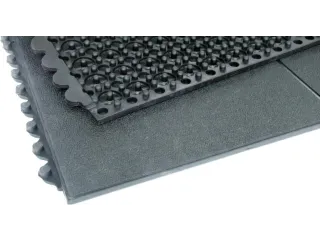 Vloerbedekkingsmodule Lxb 900X900Mm Gesloten Oppervlak Rubber Zwart - 4