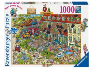 Puzzel Ray Comics Holiday resort 2 The hotel 1000 stukjes - 2