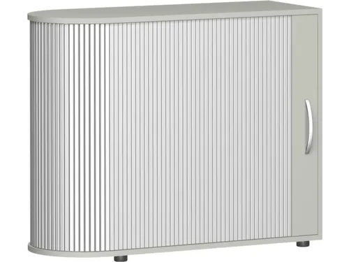 jaloeziedeurkast,HxBxD 830x1000x400mm,1xhouten vloer,2 OH,romp RAL7035
