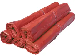Afvalzak Powersterko 70x110cm Rood T30 120 Liter 10x20 Stuks