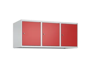 opzetkast,v. locker,3vak.,vak B 400mm,HxBxD 500x1200x500mm - 2