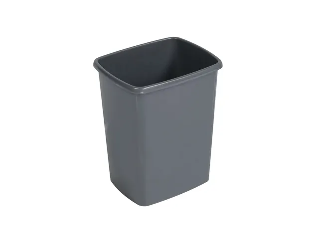 9520587 Afvalbak MAULswing 5L kunststof 20x16x29cm donkergrijs